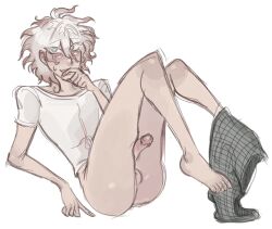 nagito komaeda from danganronpa by dollboyz
