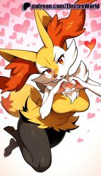 braixen from patreon by electroworld