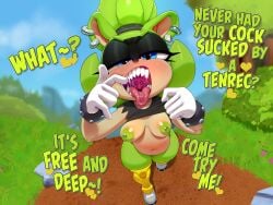surge the tenrec from idw comics by theboogie