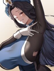 ice flower from goddess of victory: nikke by nsd (neangsadu)