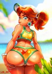 princess daisy from mario (series) by lib 100