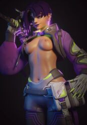 sombra from blizzard entertainment by gxnsfwtgirl
