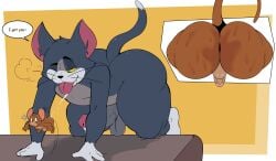 jerry mouse from the tom and jerry show by mr smilingdevil