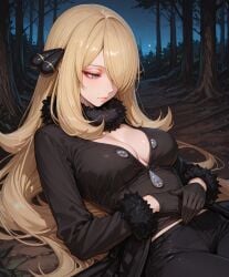 Cynthia (Pokemon) Rule 34 Image