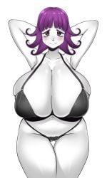 brianna_ruth huge_breasts majonemu nemumajo purple_hair rnilmar underwear white_skin