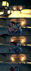 3d abs big_breasts drunk_crowley kissing my_little_pony underwater