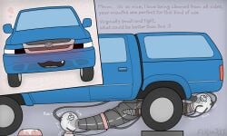akuzli_bread ambiguous_gender anal anal_fluids anthro big_penis blue_body bodily_fluids bondage bound bowl car collar collar_on_penis container cum cum_in_bowl cum_in_container cute_fangs dialogue dire_car dire_machine dire_vehicle exhaust_pipe eye_roll fangs fellatio feral forced forced_oral fully_bound genital_fluids genitals group gulp_(sound_effect) half-closed_eyes happy hi_res huge_cock human intersex intersex/male leash leashed_collar living_car living_machine living_vehicle machine male mammal mechanical_penis metal_penis narrowed_eyes opening_mouth oral penile penis pet_bowl pink_collar rimming robotic_tentacles saliva saliva_on_face saliva_on_tongue sex shaded shaking shy_face shy_smile signature simple_background simple_shading sound_effects sucking_anus swallowing tape tape_bondage tears_of_desperation tears_of_pain teary_eyes teeth text thick_penis throbbing throbbing_penis tongue tongue_out trembling trio vehicle what what_the_fuck what_the_fuck_is_this white_body wtf