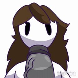 ambiguous_gender animated blowjob chszan_chan face_closeup fellatio jaiden jaiden_animations jaiden_dittfach oral toony