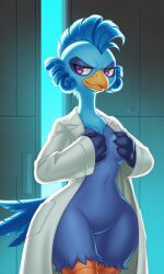 1girls ai_generated bird bird_girl furry furry_female fusionfall solo solo_female