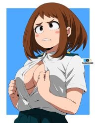 ochako uraraka from my hero academia by tsuranukko