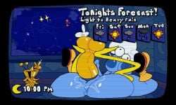 2d 2d_animation animated animated bubble_ass bubble_butt deltarune deltarune_chapter_3 elnina_(deltarune) furry furry_female live_tv ralsei sex starwalker superiorfox thick_ass thick_thighs toby_fox weather_girl weather_report