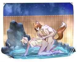 arm_behind_back arm_grab artist_request doggy_style father_and_daughter fire_emblem fire_emblem_fates fox_boy fox_girl from_behind incest kaden_(fire_emblem) selkie_(fire_emblem) source_request