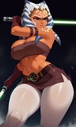 1girls ahsoka_tano ai_generated alien alien_girl alien_humanoid big_ass big_breasts breasts bust busty chest clone_wars curvaceous curvy curvy_figure daidouji_(artist) daidoujipv digital_media_(artwork) female female_focus hair_tentacles hips hourglass_figure huge_ass huge_breasts humanoid large_ass large_breasts legs light-skinned_female light_skin lucasfilm mature mature_female orange-skinned_female orange_body orange_skin slim_waist star_wars star_wars:_ahsoka star_wars_rebels tentacle_hair thick thick_hips thick_legs thick_thighs thighs togruta voluptuous waist wide_hips