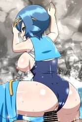 1boy 1girls aged_up lana_(pokemon) nintendo pokemon tagme yensh