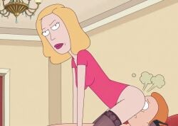 ai_assisted ai_generated beth_smith blonde_female blonde_hair eproctophillia face_in_ass facesitting fart fart_cloud fart_fetish farting farting_during_sex farting_female farting_in_face farting_on_face milf mommy mother pubic_hair rick_and_morty
