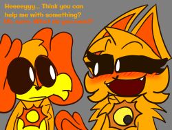 catfeine (eggritos) from critters (poppy playtime) by chaoticdream