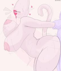 backshots breasts cat_ears cat_girl cat_humanoid cat_tail catgirl drool drool_string drooling holding_hands japan_(countryhumans) saliva_trail stchromakey tongue tongue_out united_states_of_america_(countryhumans)