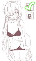 bra goddess_of_victory:_nikke lace-trimmed_bra lace-trimmed_panties removing_panties