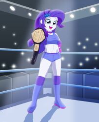 1female 1girls 2016 abs arena blue_clothes blue_clothing blue_eyeliner blue_eyes blue_eyes_female blue_eyeshadow camera_flash championship_belt clothed clothed_female clothes clothing corner crossover crowd crowd_taking_pictures crowd_watching curly_hair curly_hair_female diamond_hair_ornament digital_art digital_drawing_(artwork) digital_media digital_media_(artwork) digital_painting_(artwork) equestria_girls female female_abs female_focus female_only female_solo fingerless_gloves fit fit_female gold_(metal) hand_on_hip hasbro holding holding_object my_little_pony my_little_pony_equestria_girls purple_hair purple_hair_female rarity_(eg) rarity_(mlp) shiny_eyes smile smile_at_viewer smiley_face smiling smiling_at_viewer solo solo_female solo_focus sport sports sports_uniform sportswear spotlight spotlight_beam spotlights sumin6301 tagme white_skin white_skinned_female world_heavyweight_championship_belt wrestler wrestling wrestling_belt wrestling_boots wrestling_briefs wrestling_outfit wrestling_ring wrestlingryona wwe wwe_diva wwe_divas