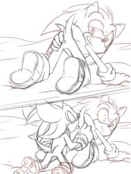 shadow the hedgehog from sonic (series) by skyeprower