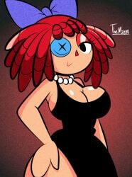 cute_girl diego_mejia dress ragatha_(the_amazing_digital_circus)