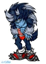 abs cum male male_only mimy92sonadow penis solo solo_male sonic_(series) sonic_the_hedgehog sonic_the_werehog testicles underwear undressing werehog