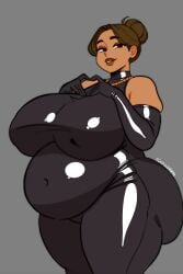1girls armenian bbw big_belly big_belly_girl big_breasts black_body bodysuit brown_hair dutch epic_games fanart fortnite fortnite:_battle_royale fortnite_fanart fortnite_girls girl jasmine29161093 jazzanna kardashian kim_kardashian kim_kardashian_(fortnite) latex latex_suit massive_breasts scottish