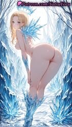 1girls 2025 ai_generated ass ass bangs bent_over blonde_hair blue_eyes blue_nails blush boots breasts buttocks closed_mouth completely_nude crystal earrings emma_frost emma_frost_(marvel_rivals) erect_nipples from_behind full_body hi_res high_heels highres ice jewelry juicy_butt kneepits large_ass large_breasts long_hair looking_at_viewer looking_back marvel marvel_rivals nail_polish naked natsuyoru nipples nude oshiri parted_bangs patreon pussy solo standing thighs vagina voluptuous voluptuous_female x-men