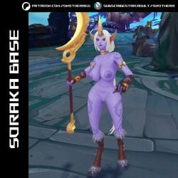 3d big_breasts female league_of_legends mod onothera soraka