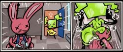 2025 2_panel_comic 4_fingers anal anal_fingering anal_sex angry anthro anthro_penetrating anthro_penetrating_female anthro_penetrating_humanoid anus armwear ass bathroom bav bent_over big_butt big_penis black_armwear black_bracelet black_clothing black_collar black_ear_piercing black_elbow_gloves black_gloves black_handwear black_legwear black_nose black_thigh_highs blue_clothing blue_door blue_jacket blue_topwear blush blush_stickers bodily_fluids bow_tie bracelet butt_grab checkered checkered_floor clothed clothed_female clothed_humanoid clothing cloud_emanata collar comic cross-popping_vein cum cum_from_vagina cum_in_vagina cum_inside digital_media_(artwork) doggy_style dress duo ear_piercing elbow_gloves emanata faucet female female_humanoid female_on_anthro female_penetrated fingering fingers from_behind_position fur genital_fluids genitals glistening glistening_armwear glistening_back glistening_body glistening_butt glistening_clothing glistening_elbow_gloves glistening_gloves glistening_handwear glistening_skin glistening_thighs gloves green_anus green_body green_butt green_hair green_skin green_vulva hair hand_on_butt handwear humanoid humanoid_genitalia humanoid_on_anthro humanoid_penetrated humanoid_penis humanoid_vulva inside instant_loss_2koma interspecies jacket jewelry lagomorph legwear leporid male male/female male_on_humanoid male_penetrating male_penetrating_female male_penetrating_humanoid mammal mario_bros mimi_(paper_mario) multicolored_clothing multicolored_dress nintendo open_clothing open_jacket open_mouth open_topwear opening_door overbite paper_mario penetration penis piercing pink_blush polka_dot_dress public_restroom rabbit red_body red_bow_tie red_fur red_penis sex sink size_difference small_dom_big_sub square_(anatomy) sweat sweaty_back sweaty_body sweaty_butt sweaty_head sweaty_skin tan_inner_ear teeth textless thick_thighs thigh_highs thober_(bav) toilet topwear twintails two_tone_clothing two_tone_dress vein veiny_penis washing_hands water wide_hipped_female wide_hipped_humanoid wide_hips window x_eyes yellow_clothing yellow_dress