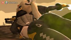 1girls animated army army_uniform ass ass_focus ass_grab ass_jiggle blonde_female blonde_hair bodysuit burp burping butt_focus butt_grab butt_jiggle drinking fart fart_cloud fart_fetish farting female hoyoverse jiggle_physics lying lying_on_side lying_on_stomach mihoyo outdoors outside shironekyun sniper solo solo_female sound tagme trigger_(zenless_zone_zero) video watermark weapon zenless_zone_zero