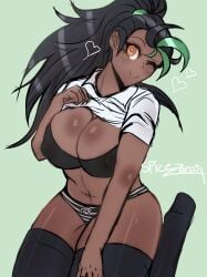 1girls female nemona_(pokemon) nintendo pokemon pokemon_sv solo solo_female spicezeros tagme