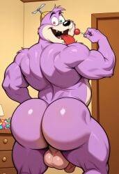 ai_generated big_ass civitai dizzy_devil tiny_toon_adventures