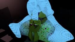 blowjob blowjob_face bunny_girl five_nights_at_freddy's five_nights_at_freddy's:_help_wanted five_nights_at_freddy's:_security_breach fnaf furry_female glitchtrap glitchtrap_(fnaf) nightbotgrey tagme video video_game_character video_games