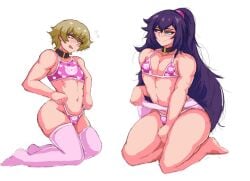 2boys femboy hong_lu limbus_company littleteze project_moon sinclair_(limbus_company) tagme