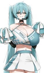 hatsune miku from vocaloid by dotthebot