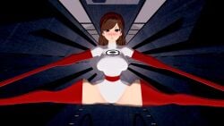 big_ass big_breasts captured elastigirl elastigirl_(original_supersuit) helen_parr mintycat stretched the_incredibles