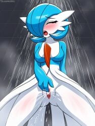 ai_generated furry furry_female furry_only gardevoir pokemon shower shower_masturbation solo_female squirting_orgasm