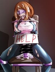 ochaco uraraka from boku no hero academia by raitaroo