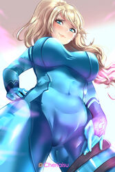 samus aran from metroid by cheriaisu