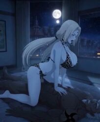 ai_generated animated bikini blonde_hair boruto:_naruto_next_generations interracial longer_than_10_seconds missionary naruto_(series) piercing raikage shorter_than_30_seconds sound tagme tattoo tsunade video