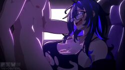 1boy 1girls 2026 2d 2d_animation alizebat_(alizebeth_va) animated aroused ass big_breasts breasts chair cleavage computer computer_monitor cum cum_on_body cum_on_breasts cumming_from_paizuri cumshot ejaculation_between_breasts female female_focus femcel glasses goddess_of_victory:_nikke goonette heart-shaped_pupils horny_female huge_breasts human human_female human_male label_(nikke) large_breasts lewd light-skinned_female light-skinned_male light_skin long_hair longer_than_10_seconds male male/female moaning moaning_in_pleasure mole_on_breast monitor musi_cassie open_mouth outercourse paizuri paizuri_under_clothes precum ripped_clothing shorter_than_30_seconds sitting sitting_on_chair sound sound_edit sound_effects sound_warning tagme thrusting titjob trevobutevil video voice_acted