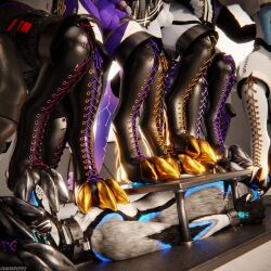 1:1 3d_(artwork) 4k absurd_res animal_genitalia animal_penis anthro anthro_on_anthro arms_tied ball_crush ball_squeeze balls bdsm biped black_body black_boots black_clothing black_footwear black_fur black_shoes blender_(artwork) blender_cycles_(artwork) blue_body blue_fur blue_penis bodily_fluids bondage boot_on_balls boot_on_face boot_on_head boot_on_penis boots bottomwear bound canid canine canine_genitalia canine_penis canis chally_(prochally) claws clothed clothing cock_and_ball_torture cockbox crush cuff_(restraint) cum cum_dripping_from_penis cum_on_penis depth_of_field dew_(character) digital_media_(artwork) dominant dragonplayer dragonplayer_(character) erection fangsy feet female flat_balls foot_crush foot_fetish foot_in_mouth foot_on_balls foot_on_chest foot_on_head foot_on_penis foot_play footwear fox fur genital_fluids genital_torture genitals gold_(metal) goth_boots grey_body grey_fur group hair hand_on_hip hand_on_penis harness hi_res hindpaw hybrid inside itsorion03 jacket jex knot leather leather_boots leather_clothing leather_footwear leather_jacket leather_topwear legs_tied legwear looney magenta_body magenta_fur male male/female male/male mammal metal_cuffs moan multicolored_body nardoragon nude on_ground open_mouth orgasm pacdunn_(character) pain pants paws penis penis_squeeze purple_body purple_fur purple_penis rainsoar reflection restraints rexouium sex shirt shoes shoes_on slim slim_anthro slim_male slim_sub smile standing standing_on_balls studio submissive submissive_male tail talon_(talondragon) topwear torture trampling white_body white_boots white_clothing white_footwear white_fur