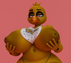 chica (fnaf) from five nights at freddy's by eenepie