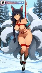 ahri from league of legends by electroworld