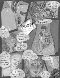 1boy 1girls anal anal_sex astarion baldur's_gate_3 big_clitoris black_tentacles broken_horn caught_in_the_act clitoris close_up cmnf comic cum_in_ass cum_in_pussy cum_on_body cum_on_face cumming_in_ass cumming_while_penetrating double_creampie drooling earrings elf_male embarrassed embarrassed_nude_female eyebrow_piercing facial fluids glistening glistening_body greyscale hairy_pussy horns karlach lip_piercing muscular_female nipple_piercing planetcoma pointy_ears pulling_out pussy pussy_hair pussy_juice scars sharp_teeth sweat sweaty tail tattoos tentacle tentacle_in_ass tentacle_in_pussy tentacle_penetration tentacle_sex tentacles_around_arms tentacles_around_legs tiefling tongue_out uncolored voyeurism wet