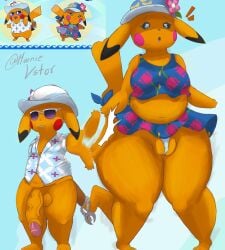 kazepika-kun from game freak by marnievstar