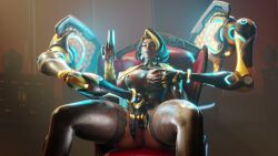 3d_animation animated breast_grab breast_squeeze dark-skinned_female dom3d domina fingering groping_breasts indian indian_female mechanical_arm mechanical_arms opennsfwsp overwatch pleasedbyviolet robotic_arm robotic_arms shorter_than_30_seconds shorter_than_one_minute solo solo_female sound tagme video