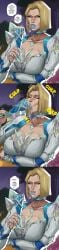 blonde blonde_female blonde_hair blonde_hair_female blue_eyes blue_lipstick closed_eyes clothed clothed_female cum_drinking cyberboi drinking drinking_cum emma_frost emma_frost_(marvel_rivals) lipstick marvel marvel_rivals short_hair stray_pubic_hair x-men