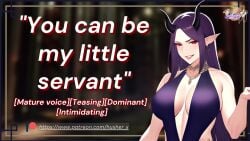 asmr demon femdom husherva husherva_(voiced) onidere succubus tagme video voice_acted voiced